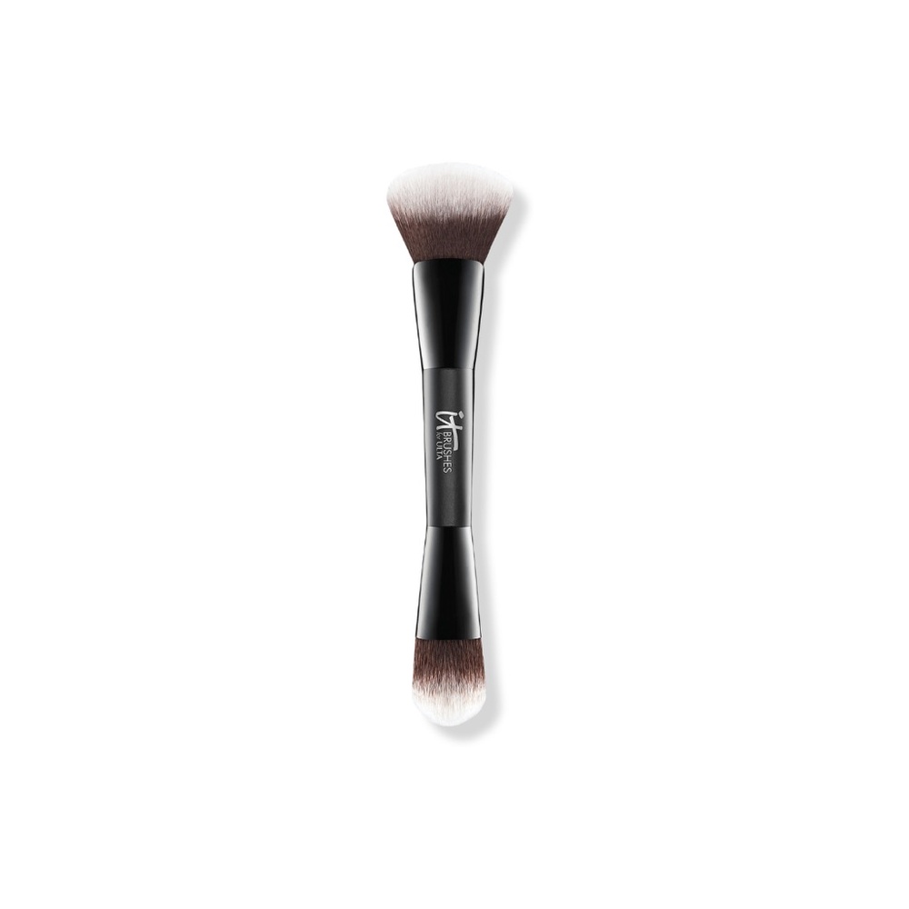 NWT IT Cosmetics #134 Airbrush Dual-Ended Flawless Foundation Brush